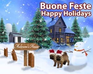 buone feste shar-pei mularoni's house